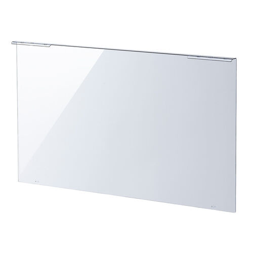 テレビ保護パネル（テレビフィルター・42・43インチ・キズ防止・厚み2.5mm・透過率90%・落下防止ベルト付き・光沢）CRT030