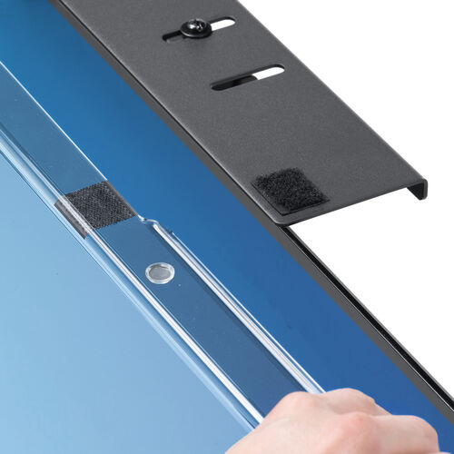 テレビ保護パネル取り付け用金具（サンワダイレクト製テレビパネル専用・薄型テレビ用補助金具・VESA取り付け）