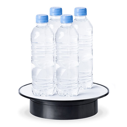 ターンテーブル（360度回転台・電動ターンテーブル・フィギュア・展示台・電池式/microUSB給電対応）