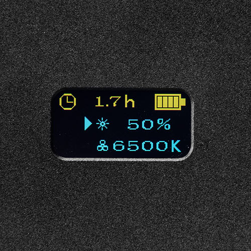 カメラLEDライト(ビデオライト・三脚対応・明るさ調節・色温度調節・充電式）