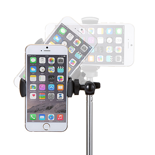 セルカ棒（簡易スマホ三脚・自立タイプ・自撮り・スマホホルダー付）