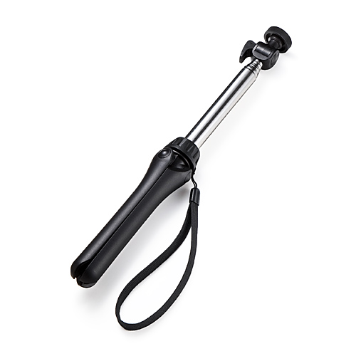 セルカ棒（簡易スマホ三脚・自立タイプ・自撮り・スマホホルダー付）