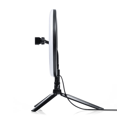 LEDリングライト（自撮り・撮影・スマホ用・テレワーク・Zoom・YouTube・TikTok・120灯・最大800ルーメン・オークション・フリマ）