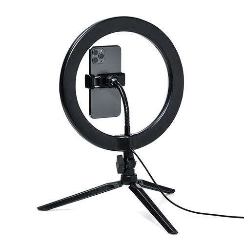 LEDリングライト（自撮り・撮影・スマホ用・テレワーク・Zoom・YouTube・TikTok・120灯・最大800ルーメン・オークション・フリマ）