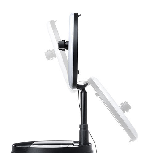 リングライト(自撮り・スマホ・WEBカメラ・WEB会議・伸縮・スタンド・調光・調色・80灯・最大800ルーメン・折りたたみ・動画撮影・Youtube・TikTok・zoom・Skype)