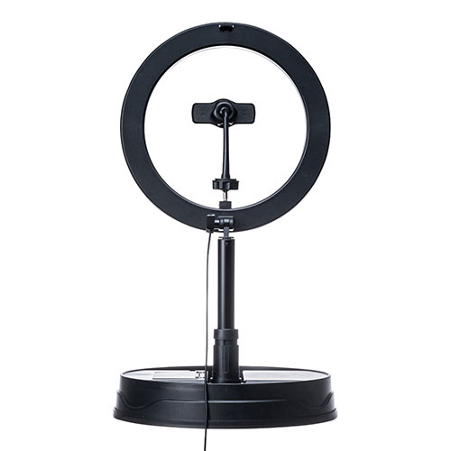 リングライト(自撮り・スマホ・WEBカメラ・WEB会議・伸縮・スタンド・調光・調色・80灯・最大800ルーメン・折りたたみ・動画撮影・Youtube・TikTok・zoom・Skype)