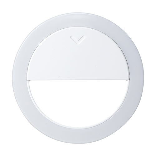 LEDリングライト（自撮り・スマホ/タブレット取付・クリップ・色調整・USB充電式・テレビ会議・自撮り・Zoom・Youtube・TikTok・Skype）