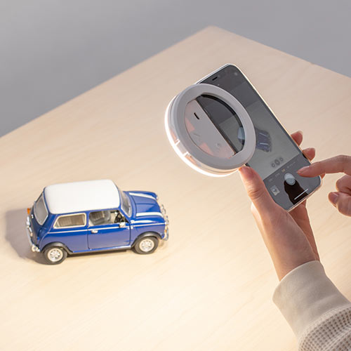 LEDリングライト（自撮り・スマホ/タブレット取付・クリップ・色調整・USB充電式・テレビ会議・自撮り・Zoom・Youtube・TikTok・Skype）