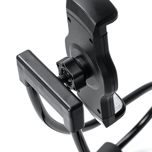 スマホホルダー(首掛け・動画視聴・タブレット・iPhone・iPad・撮影・腰取り付け・スタンド・フレキシブルアーム・ハンズフリー・角度調整)