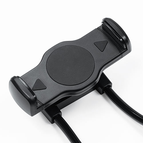 スマホホルダー(首掛け・動画視聴・タブレット・iPhone・iPad・撮影・腰取り付け・スタンド・フレキシブルアーム・ハンズフリー・角度調整)