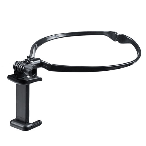 スマホホルダー(首掛け・動画撮影・YouTube・オンライン授業・ハンズフリー・角度調整) DGCAM033