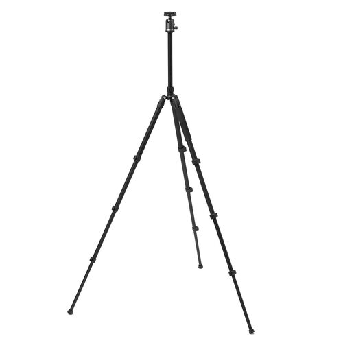 カメラ三脚（一脚への変更可能・自由雲台・ボールジョイント・4段階伸縮脚・俯瞰撮影・最大155cm・一眼レフ・スマホ・WEBカメラ対応）