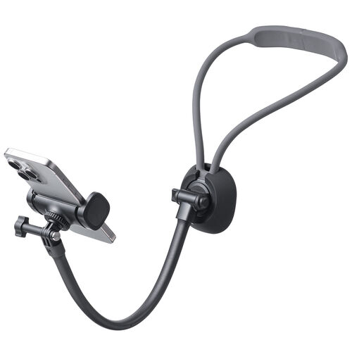 スマホホルダー（首掛け・動画視聴・撮影・寝ながらアーム・ハンズフリー・汎用ホルダー）