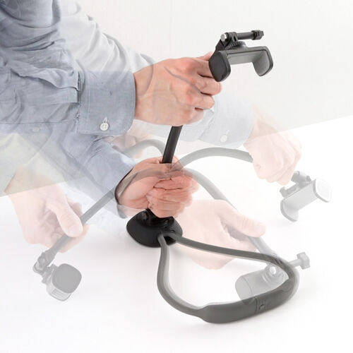 スマホホルダー（首掛け・動画視聴・撮影・寝ながらアーム・ハンズフリー・汎用ホルダー）