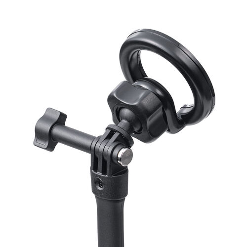 スマホホルダー（首掛け・動画視聴・撮影・寝ながらアーム・ハンズフリー・マグネット取付）