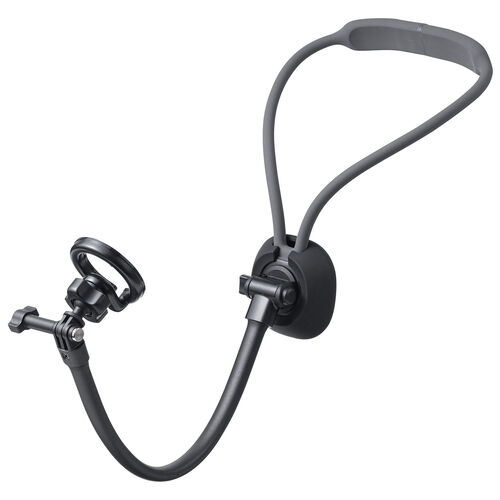 スマホホルダー（首掛け・動画視聴・撮影・寝ながらアーム・ハンズフリー・マグネット取付）