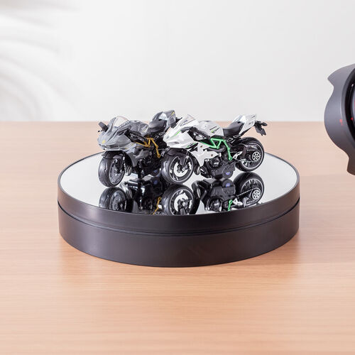 電動ターンテーブル（大型・回転台・25cm・静音・撮影用・360度回転・電池・USB電源・Mサイズ）