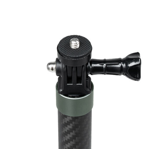 カーボン一脚（高所撮影ポール・軽量・スマホ撮影対応・最大1.2m）