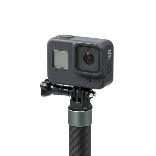 カーボン一脚（高所撮影ポール・軽量・スマホ撮影対応・最大1.2m）