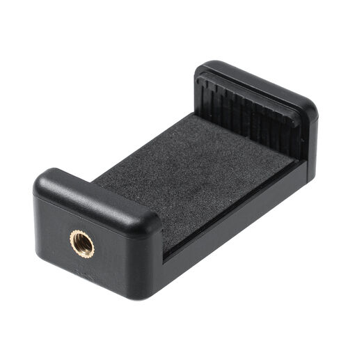 カメラ三脚（軽量・iPhone/スマホ設置対応ホルダー付・自動で脚が開く・ハンドル搭載・高さ調整）