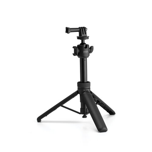 スマホ三脚（ミニ三脚・ワンタッチ開閉・伸縮式・2WAY・自撮り棒・GoPro対応・65cm・旅行・集合写真・動画撮影用）