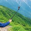 スマホ三脚（ミニ三脚・ワンタッチ開閉・伸縮式・2WAY・自撮り棒・GoPro対応・65cm・旅行・集合写真・動画撮影用）