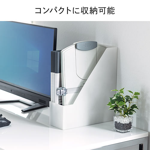 データホルダー 書見台 グレー（高さ調整・4段階角度調整・スケール付き・ペンホルダー・コンパクト・滑り止め）