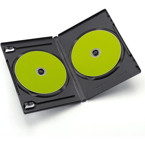 DVDケース（2枚収納・トールケース・10枚・BD・CD・BD-R・BD-RE