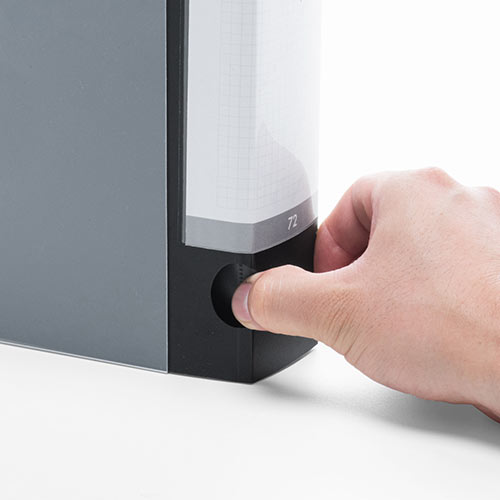 ブルーレイ収納ファイル（72枚収納・インデックス付・ブラック）