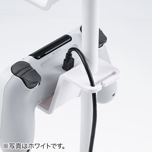 ゲームコントローラースタンド（ゲームパッドスタンド・ヘッドホンスタンド・ブラック）