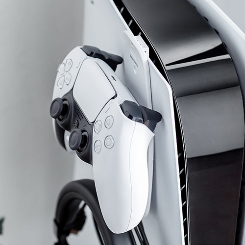 ゲームパッドスタンド（PS5対応・コントローラ・フック・ヘッドホン・フック・ホルダー）