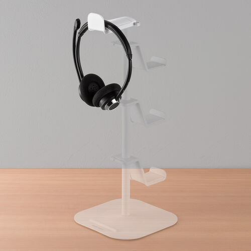 ゲームパッドスタンド専用フック（EZ2-GAP011シリーズ・EZ2-GAP011Aシリーズ用・1/4インチネジ取り付け・ホワイト）