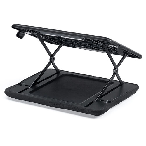 クッションテーブル（パソコンスタンド・膝上テーブル・タブレットスタンド・上下昇降・高さ変更可能・マウスパッド付・メッシュクッション）