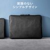 ノートPCケース（13.3インチ・14インチ対応・PCインナーケース・小物収納・ダブルルーム・A4収納対応・ブラック）