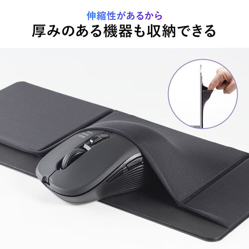 ノートパソコン収納（バッグ・オーガナイザー・貼り付け・マウス・ケーブル・収納）