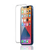 液晶保護フィルム(iPhone12/12Pro用・ガラスフィルム・インカメラ撮影対応・硬度9H・ラウンド形状・アタッチメント付き・ブラック）