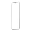 液晶保護フィルム(iPhone12/12Pro用・ガラスフィルム・インカメラ撮影対応・硬度9H・ラウンド形状・アタッチメント付き・ブラック）