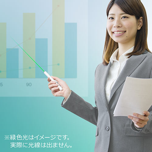 レーザーポインター（緑色・エメラルドグリーン・ホワイト・電池