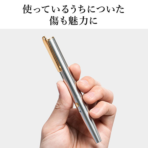 レーザーポインター（グリーンレーザー・PSCマーク認証・CUD認証・真鍮