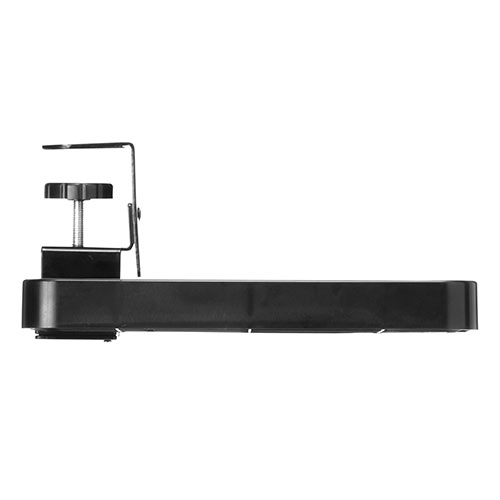 【訳あり商品】デスク下トレー（収納・ボックス・取り付け・スライド・引き出し・小物・クランプ式・ブラック）