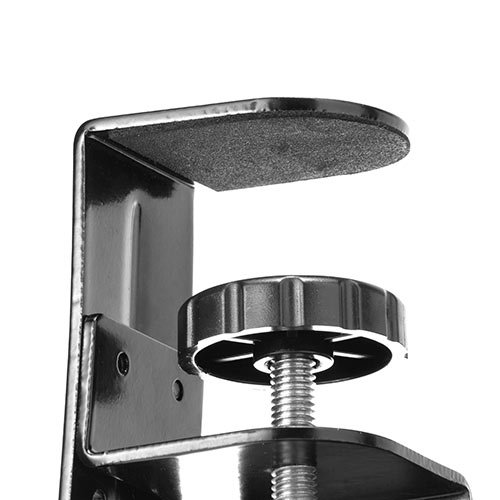 【訳あり商品】デスク下トレー（収納・ボックス・取り付け・スライド・引き出し・小物・クランプ式・ブラック）