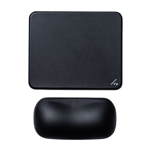 リストレスト付きマウスパッド(マウス用・手首・腱鞘炎防止・疲労軽減