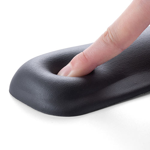 リストレスト付きマウスパッド(マウス用・手首・腱鞘炎防止・疲労軽減