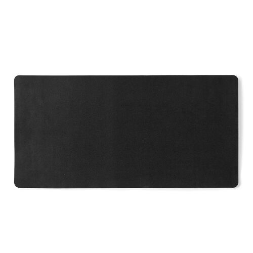 フェルトデスクマット（60×30cm・天然ゴム使用・布製マット・おしゃれ・傷汚れ防止・グレー）