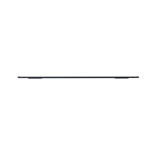 ガラスマウスパッド（ゲーミング・強化ガラス・オフィス・厚さ3mm・縦18cm・横26cm・9H・ブラック）