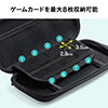 Nintendo Switch Lite専用セミハードケース（Nintendo Switch Lite・ガラスフィルム付き・クロス付き・セミハードケース・ゲームカード収納） 