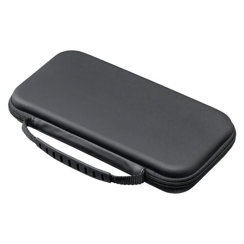 Nintendo Switch2 専用 セミハードケース（ゲームカード/microSDカード収納・ガラスフィルム・クリーニングクロス付き・ブラック）