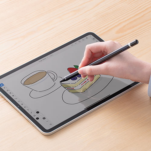 タッチペン（スタイラスペン・充電式・静電容量方式・microUSB・スマートフォン・タブレット・iPhone・iPad）