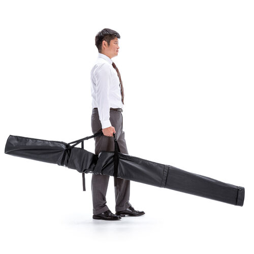 プロジェクタースクリーンケース（75～105型対応・耐水＆高耐久生地採用・ベルト付き・長さ拡張）