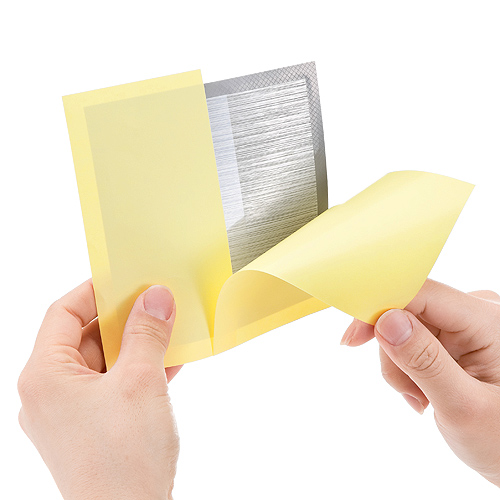 転倒防止連結固定シート（書庫・キャビネット・棚・ロッカー・家具・4枚入り） QL008